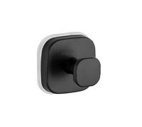 Generico No Drill Wreath Hangers for Front Door, Suction Cup Hooks for Shower, Suction Cup Hooks for Shower for Fall Decorating Christmas Thanksgiving Home Users (F-Black)