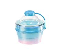 Generico No-Leak Folding Cup, Reusable Silicone Tumbler, 3.54x3.54x6.18 Inches Bottle with Ice Ball Feature, Food-Grade Travel Guard, Compact Vessel with Style, Camping Drinkware for Kids Adults