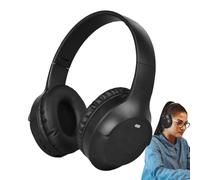 Generico Noise Cancelling Headphones - Foldable Over Ear Wireless Over the Head Headphones | Comfortable Noise Cancelling Headset Wireless Earphones suitable for Women Men