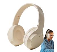 Generico Noise Cancelling Headphones - Foldable Over Ear Wireless Over the Head Headphones | Comfortable Noise Cancelling Headset Wireless Earphones suitable for Women Men