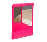 Generico Non Reversing Mirror - Glass ABS | Real Image True Reflection Mirror | Non Reverse Personal Makeup Tool For Real Image Haircuts Beauty And Groomingn Mens Womens