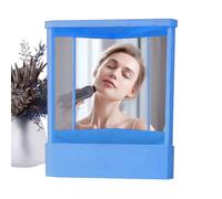 Generico Non Reversing Mirror - Glass ABS | Real Image True Reflection Mirror | Non Reverse Personal Makeup Tool For Real Image Haircuts Beauty And Groomingn Mens Womens
