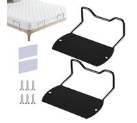 Generico Non Slip Mattress Gripper - 14x11.5x10cm | Metal Mattress Stopper | Non Slip Matțress Gripper Matțress Holder 2X Anti Bed Sliding Måttress Gaskets, Måttress Stopper