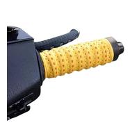 Generico Non-slip Soft Silicone Grip Tape for Motorcycle Handlebars, Wrap-Around Motorcycle Grips, Hand Grip Puppies Anti-Slips Bar Parts Accessories (Style-E)