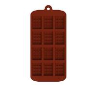Generico Non-Stick Chocolate Candy Molds - 12 Cavities Waffle Maker Baking Tray Mold,Heat Resistant Thick Rectangle Candy Bar Baking Molds