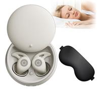 Generico Noorasleep Snooze Pods Pro, 2025 New Snoozepods Pro - Bluetooth Sleepbuds, Noora Sleep Cancelling Ear Pods for Sleep, Comfortable Snugly & Noise Reduction for Side Sleepers (White)