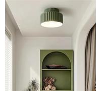 Generico Nordic Ceiling Light Modern Resin Semi-Flush Mount Light Minimalist Design Lighting Fixtures for Bedroom Hallway