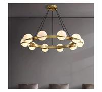 Generico Nordic Ring Acrylic Spherical Pendant Table Living Dining Room Kitchen Bedroom Ceiling Light Interior Design Home Decoration