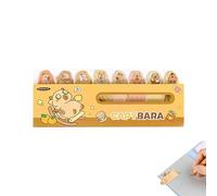 Generico Note Adesive Con Design Di Capibara - Segnapagine Animali - Appunti Auto-Adesivi - Per Studenti Uomini Donne Bambini Libri di Quaderni e Libri di Esercizi