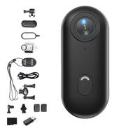 Generico Nova Caplens - POVCamera, 2025 New Treklons Body Camera, Thumb Action Cameras, Wearable Video Recording, Portable for Various Outdoor Sports (black 1080p,32G)