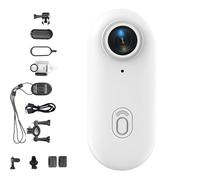 Generico Nova - POVCamera, 2025 New Treklons Body Camera, Thumb Action Cameras, Wearable Video Recording, Portable for Various Outdoor Sports (white 1080p,No Card)