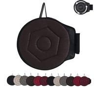 Generico Novanest Seat Cushion, Nova Nest 360 Rotating Seat Cushions for Car, Car Cushions for Driving, Ergonomic Office Chair Cushion, Non-Slip, Comfortable Long Sitting (Coffee,Rhombus)