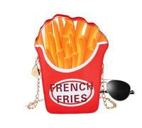 Generico Novelty Bag - Cute Cartoon Hamburger | Portable Handbag with Adjustable Strap & Fun Design for Travel Adventures, Beach Outings, Walking Commutes, Overnight Weekender Trips, Dating Nights an