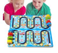 Generico Number Maze Game, Wooden Educational Toy, Sensory Learning Activity, 11.81x7.09x0.98 Inches, Preschool Development Tool, Ideal for Children, Kids, Boys, Girls, Interactive Play