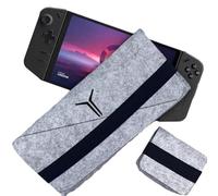 Generico Nuova custodia portatile da viaggio originale il palmare per Lenovo Legion Go, borsa protettiva impermeabile per la custodia della console per Legion Go Accessori (Grigio)