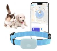 Generico Nuovo Localizzatore per Gatti, Collare GPS per Gatti di Piccola Taglia, localizzatore per Cani, localizzatore per Animali Domestici, nessun canone mensile, Compatibile con iOS/Android