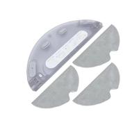 Generico Nuovo serbatoio dell'acqua, compatibile con Mijia 2C Vacuum-Mop 2 STYTJ03ZHM Robot Aspirapolvere Serbatoio dell'acqua Panni for mocio Accessori di ricambio(Tank and 3pc Mops)