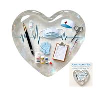 Generico Nurse Hug - 2d Acrylic Motivational Keepsake, Portable Inspirational Card for Nursing Students, Healthcare, Hospital Staff, Caregivers, Graduation, Birthday, Holiday, Retirement