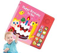 Generico Nursery Rhyme Book, Voice Book for Kids | Apprendimento di canzoni libri,Assistenza didattica 'Illuminismo inglese, 10 canzoni, giocattoli per l'apprendimento 'istruzione precoce
