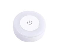 Generico Nursery Tap Light Ricaricabile - Lampada A LED Sensibile Al Tocco, Dispositivo A Parete Dimmerabile | Unità Di Illuminazione Decorativa Per Comodino, Notte Di Rotondo Con Batteria Da 400 MAh