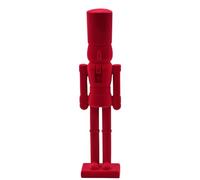 Generico Nutcracker 39cm Flocked Christmas Soldier Table Decor