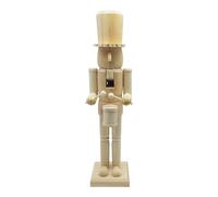 Generico Nutcracker Decor - 38cm Wooden Christmas Nutcrackers, Wooden Traditional Nutcracker Figures, Holiday Ornaments For Party | Kitchen Shelf Bedroom Living Room Cabinet Halloween Thanksgiving