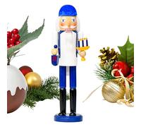 Generico Nutcracker Decoration | 14-Inch Wooden Christmas Ornament | Holiday Table Display | Classic Festive Figurine For Home Porch Indoor Party Family Children Kids Seasonal Events Of