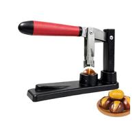 Generico Nutcrackers for Nuts - Cross-Opening Press-Type Stainless Steel