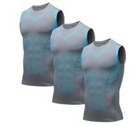 Generico Nuvraa V2 Compression Vest, V Boost Shape Wear Shirt Men, Feel The Power of Confidence, Energy & Strength (G,S)