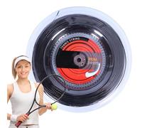 Generico Nylon Tennis Racket String - 16G 1.35mm Gauge | 200m Spool Reel | Soft Synthetic Gut Cord with Stable Tension & Shock Absorption, High Elasticity Line for Practice & Training