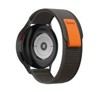 Generico Nylon Trail Loop compatibile con Venu 3/Forerunner 255 Music/Vivoactive 4/Vivoactive 3 Band Venu 2 Plus Sport Strap 20 22mm Bracciale(Black Gray,22mm Wrist)