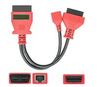 Generico OBD Adattatore di Programmazione Ethernet di OBD2 RJ45,F&G-Series Veicoli J2534 16Pin Maschio a Femmina+RJ45 Cavo per Maxi-sys Pro MS908 MS908P OBD Strumento Diagnostico Dell'analizzatore