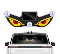 Generico Occhi LED per Auto, Segnale Solare Universale Impermeabile, Insegna LED per Auto, Per Moto Camper Veicoli Domestici SUV Lunotto Posteriore Vacanze Compleanni Feste