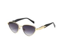 Generico Occhiali a cornice piccola con gambe a specchio impiccate resistenti agli UV per la guida all aperto occhiali da sole alla moda (Viola)
