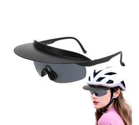 Generico Occhiali Da Ciclismo - Occhiali Da Sole Con Montatura A Visiera - Lenti Specchiate, Moda Sportiva Esterna Per Guida Escursionismo Campeggio Ciclismo
