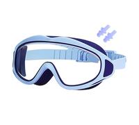 Genérico Occhiali Da Nuoto, Occhiali da Piscina con Tappi per Orecchie Impermeabili | Protezione UV Impermeabile E Anti-appannamento HD Per Adolescenti E Giovani
