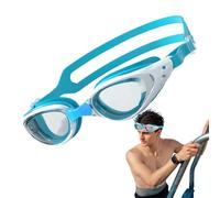 Genérico Occhiali da nuoto - Protezione UV anti-appannamento | Lenti, design ergonomico, silicone, uso ricreativo professionale, tenuta, comfort duraturo per adulti e bambini