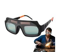 Genérico Occhiali Da Saldatura Auto Oscuramento - Occhiali Da Saldatura Con Ampia Gamma Di Ombra,Apparecchiatura Di Protezione Con Confortevole Design Per Saldatura Metallo Uomo E Donna