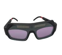 Genérico Occhiali Da Saldatura,Lente Di Saldatura Antigraffio - Resistente A Spruzzi E Occhiali Auto Oscuramento Visione Reale Per Carpenteria TIG Grinding Costruzione Taglio Plasma