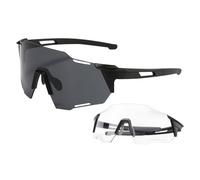 Genérico Occhiali Da Sci - Lenti Da Sci Senza Cornice Con Cristalli Fotocromatici | Accessori Unisex Uomo Donna Famiglia Su Sci, Snowboard E Motonieve
