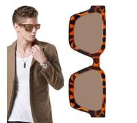 Generico Occhiali da sole classici Drifter - Stile di resistenza UV O occhiali da sole retrò | Occhiali da polarizzati a lungo termine Frame acetato | Occhiali da