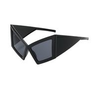 Genérico Occhiali Da Sole Donne | Occhiali da Sole Uomo Stile Grandi Dimensioni,Occhiali Originali Grandi con Protezione UV per Adulti, Nero , Consulte la descripción
