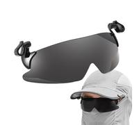 Generico Occhiali da sole estivi,Occhiali da Caldo con Clip da Cappello - da sole polarizzati con protezione occhi - per spiaggia, guida, ciclismo, golf, trekking, genitori, coniugi, uomini e donne