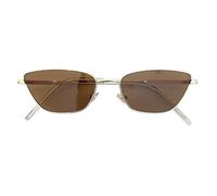 Genérico Occhiali da sole per guidare, antiriflesso, antiscivolo, occhiali da sole polarizzati per pendolari, pesca, golf, escursionismo, madre, fidanzata, moglie, , multicolore, gold frame tea