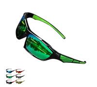 Generico Occhiali Da Sole Polarizzati Per Uomini | Comodi Tonalità Di Moda Per Occhiali Sportivi All'aperto | Visione HD | Anti GLARE | Guida Sicura | Per Guidare La Pesca In Bicicletta