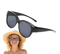 Generico Occhiali da sole polarizzati per uomo | Occhiali da sole antiriflesso | a mascherina polarizzati sportivi | per guida, golf, corsa, ciclismo, spiaggia