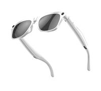 Generico Occhiali Intelligenti Cyanvue AI, Occhiali con Fotocamera da 8 MP con Funzioni Musicali e di Chiamata, Bluetooth Camera Glasses con 144 Traduzioni, Anti-luce Blu (White)
