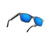 Generico Occhiali intelligenti, Occhiali di sicurezza per la traduzione AI, Lenti a cambio di colore, Chiamate musicali/mani libere, Protezione contro la luce UV/blu (Blu)