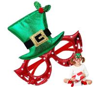 Generico Occhiali Natalizi | Per Occhiali E Decorazioni Per Le Feste - Per Costumi E Festa In Maschera,Per Regali Per Le Feste Ballo In Maschera Ragazzi E Ragazze Adolescenti E Adulti