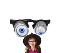Generico Occhiali Occhi Sporgenti | Occhiali Scherzo Divertenti Halloween - Nuovo Accessorio Per Feste Di Natale Carnevale Circo E Riunioni Familiari